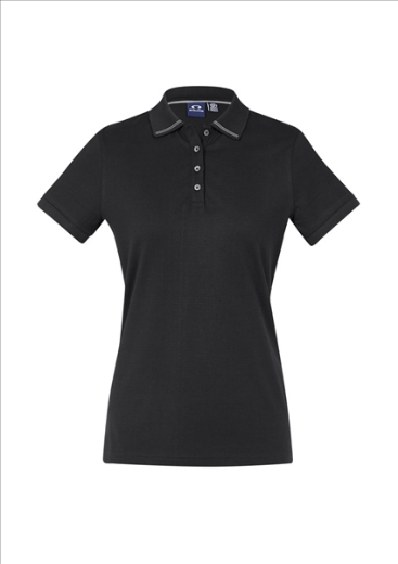 Picture of Biz Collection Ladies Aston Polo Shirt 100% Cotton Jersey Knit